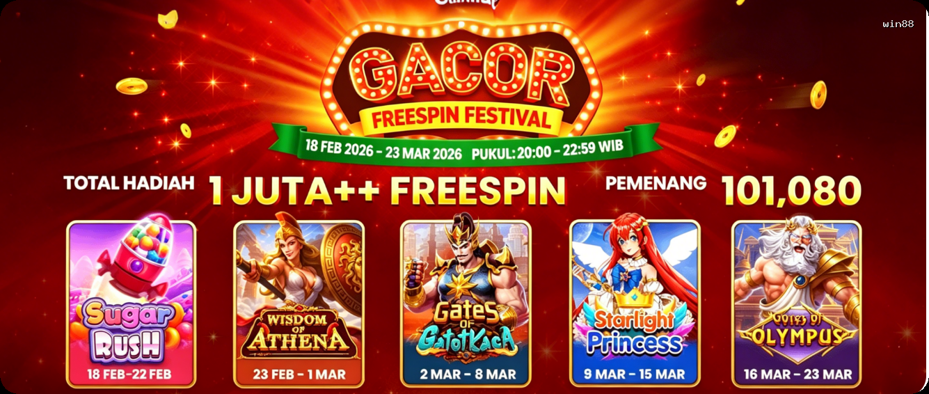 Login win88 Sekarang Bonus Melimpah
